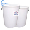 HK-370 thickened plastic round bucket large capacity hotel kitchen trash can blue without lid 60L