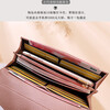 Grozd birthday gift new European and American wallet women's long women's handbag multi-functional wallet clutch pink