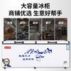 HLAOXUE Freezer Commercial Household Horizontal Freezer Large Capacity Refrigerated Freezer Single Temperature Dual Temperature Good Snow Freezer 498 Single Temperature Copper Tube Luxury Model Long 1000*650*800mm