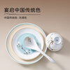 Tao Xichuan CERAMIC ART AVENUE Jingdezhen ceramic Chinese color tableware set Magnolia fragrance national color edible household bowls and plates porcelain housewarming gift Magnolia fragrance 4 people food family version gift box 8 pieces