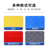 New energy PVC lock floor mat insulated car repair shop blue 500*500*6mm (polka dot pattern) 10kv