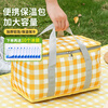 Bag Gole outdoor picnic bag thermal bag foldable portable storage bag portable travel camping aluminum foil thermal bag storage box
