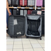 Meitu genuine Oxford cloth suitcase, scratch-resistant and wear-resistant, expandable trolley case, universal wheel zipper suitcase DA2, black DA2, guaranteed to be authentic, you will get three for a fake, 20 inches, with warranty card
