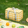 Bag Gole outdoor picnic bag thermal bag foldable portable storage bag portable travel camping aluminum foil thermal bag storage box