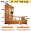 Luban Yimu Tatami Bed Elm All Solid Wood Tatami Customized Box Bed Wardrobe Box Bed Customized Bedroom Furniture High Box Bed/Per Square