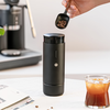 Taimo Small Tornado Portable Electric Coffee Grinder Compatible with Hand Brewed Italian Outdoor Camping Coffee Machine Grinder Small Tornado 01S Portable Electric Grinder | Black