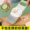 Multifunctional vegetable cutter, grater, slicing and grating artifact, free hand guard, multi-blade kitchen gadget grater, stainless steel vegetable cutter + five blade heads + hand protector