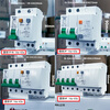 Bull leakage protection switch LBE5 leakage protector air-open household leakage protection circuit breaker 2p air switch 2p leakage 100A
