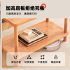 Ruoju coffee table shelf imported rubber wood small solid wood living room bedside cabinet 0.6m*0.4m BJ-02