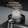 Four Seasons Muge Kitchen Sink Large Single Slot Thickened 5MM Panel 304 Stainless Steel Nano Antibacterial Rice Grain Washing and Dish Basin