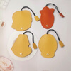 Yunluo key pull-out cartoon electric car large capacity creative key bag car universal cute open yellow toast key bag