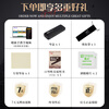 Guoguang 24-hole Guozhimeng competition-grade advanced polyphonic C-key streamer silver harmonica (transparent fret, with teaching materials)