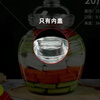 FANCYCHIC Sichuan glass kimchi jar household old-fashioned thickened kimchi sealed jar with inner lid sauerkraut pickle storage jar water capacity 5 catties kimchi jar inner lid (only inner lid) upgraded carving pattern extra thick kimchi jar