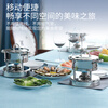 Kisag Swiss Wacher stove hotel club commercial hospitality small hot pot for 1-2 people Hong Kong style hot pot hot pot pot for home use classic hot pot 18cm
