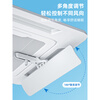 Ceiling ceiling central air conditioner windshield, wind guide, cold air outlet baffle, universal windshield to prevent direct blowing, 4 pieces (with aluminum foil waterproof cotton included) 56x11x0.5cm