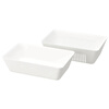 NITORI home kitchen fruit washing basin rectangular drain basket set L