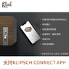Klipsch Three Plus 2.1 Fever HiFi Bluetooth 5.3 Audio Speaker Holiday Gift for Boys App Control Directly Connected Record Player Late Autumn Walnut Color