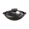 Clay pot, household stew pot, ceramic clay pot rice, gas stove, special dry-fired commercial soup, high temperature resistant small clay pot with lid (extra thick to prevent cracking), suitable for 5-6 people 3.3L