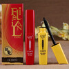 Lilan Fei Mascara Slim, Thick and Curly Large Capacity Large Brush Head 10ml-39 Dense Long (Yellow Tube