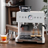 Bincoo double boiler espresso coffee machine extracts and concentrates 58MM small household bean grinding integrated semi-commercial store manager recommended white double boiler / SF free shipping