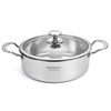 Steltonstelton stainless steel hot pot 28cm