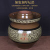 Ye Yu Sichuan home-made pickled vegetable jar earthenware old-fashioned ceramic jar with lid extra large thickened pickled vegetable jar old jar with water capacity of 5 catties with inner lid