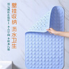 Hesdig JG-231 PVC floor mat, bathroom shower bath mat, suction cup anti-slip mat, bathroom foot mat, gray 35*70cm, Jingcang flash delivery