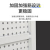 Storage metal paint punching board storage hole board hardware tool display rack accessories rack wall panel punching supplier white 100x180cm free 20 hooks