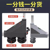 Suitable for washing machine base frame, removable universal wheel storage rack, increased height, shockproof and anti-slip foot pads, refrigerator bracket, 8-column, 4 large braked double-row wheels, mobile thick stainless steel tube, load-bearing 200. Please contact customer service for verification before delivery when placing an order.
