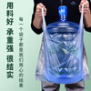 Youzhiben green food bag transparent plastic bag supermarket shopping takeaway packaging disposable portable vest bag medium thick 24*38