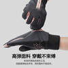 Cheguimu electric vehicle gloves windproof and cold-proof women's plus velvet warm gloves touch screen outdoor riding and driving windproof gloves gray powder