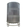 New Warriors stainless steel water tank 304 thickened agricultural large-capacity vertical horizontal water tower water storage tank household round bucket 1 ton vertical 304 stainless steel