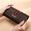 Kangaroo wallet women's long style 2025 new trendy large capacity multi-card slot women's clutch mobile phone coin purse wallet wallet color strip brown