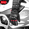 MOTOWOLF Motorcycle Electric Heated Cycling Gloves Winter Velvet Warmth Windproof Rider Equipment Sheepskin Heating and Temperature Adjustment