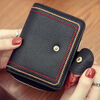 Ye Yu 2025 Trendy European and American Fashion Small Wallet Women's Genuine Leather Texture Anti-Theft Swipe Multi-Card Slot Card Holder Soft Leather Wallet Black Regular Edition