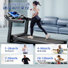 Xiaomi stone one-button variable speed treadmill for home use, gym, foldable, ultra-quiet, small, large, indoor for women, d luxury model/one-button variable speed/built-in Bluetooth audio/