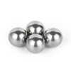 Jinggong(JINGGONG)(JINGGONG) 304 stainless steel precision bearing steel ball solid small steel ball ball particle round wave ball 4mm (500 pieces) 304 high precision
