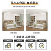 Tangshan tatami bed cabinet wardrobe integrated desk simple children's bed cloakroom small apartment multi-functional solid wood Ptk tatami + standing cabinet 1.2m*2m installation included