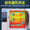 Huaiman electric blast drying oven industrial oven laboratory constant temperature heating high temperature oven drying oven inner diameter 250X250X250 (with blast) galvanized sheet