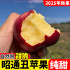 2025 Authentic Yunnan Zhaotong Rock Candy Heart-Chou Apple Fresh Fruit Apple Seasonal Crisp Sweet Fruit Origin Straight Hair 9 Jin Packed Large Fruit (80-90mm)