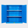 Baigang all-steel explosion-proof cabinet chemical safety cabinet flammable and explosive hazardous chemicals storage cabinet 110 gallon blue thickened version