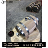 MEOD Light luxury high-end sherry barrel 3.L-10.L oak barrel whiskey brandy wine cocktail 3.L invisible oak barrel without faucet (steel stopper)