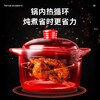 Casserole stew pot household gas high temperature resistant ceramic soup pot dry burning non-cracking gas stove clay pot rice casserole upgraded and thickened ancient firing method imported