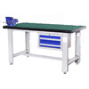 CHICO multifunctional fitter workbench 2000*1500*800mm pure steel plate 4 sets of lifting and 3 pumping 1 price