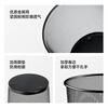 Mayflower metal mesh trash can direct throw 12L large wire environmentally friendly office living room dormitory home kitchen toilet paper basket