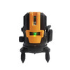 Green light level meter, laser infrared 2 lines, 3 lines, 5 lines, strong light available, automatic V leveling and grounding instrument, green light 5 lines + dual lithium battery + tripod