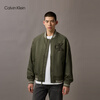 Calvin KleinJeans spring and autumn men's retro trendy American college style ck suede letter baseball uniform single jacket