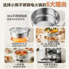 Bear (Bear) 0-coated electric hot pot hot pot special pot electric pot household 5-8 people non-stick split removable and washable multi-functional electric steamer stainless steel electric cooking pot 6L hot pot pot F60L2