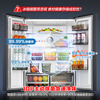 Rongsheng IDP Pure Taste 501pro cross four-door first-class energy-efficiency variable frequency ultra-thin active sterilization dual-cycle dual-system smart refrigerator national subsidy BCD-501WD3FPZ