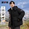 Yalu Down Jacket Men's 2025 Autumn and Winter Thickened Detachable Hooded Windproof Casual Couple Style Duck Down Versatile Short Jacket